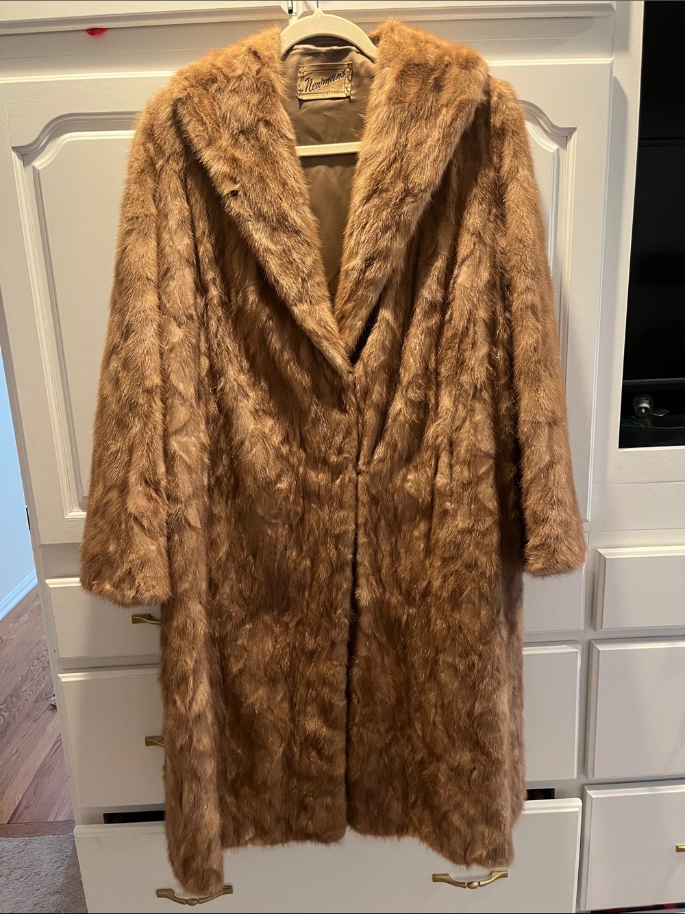 Vintage Mink Fur Coat - Long